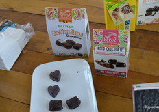 Nieuw zijn deze biologische marshmallows van Belvas.